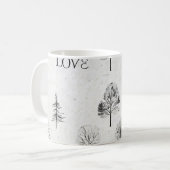 冬山マグ コーヒーマグカップ (正面左)