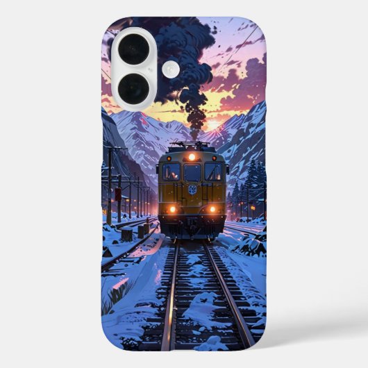 冬山列車 Case-Mate iPhoneケース (裏面)