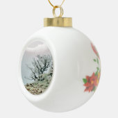 冬山樹 セラミックボールオーナメント (右)