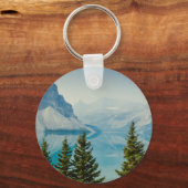 冬山湖 キーホルダー (正面)