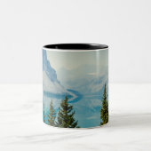 冬山湖 ツートーンマグカップ (中央)