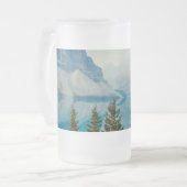 冬山湖 フロストグラスビールジョッキ (正面左)