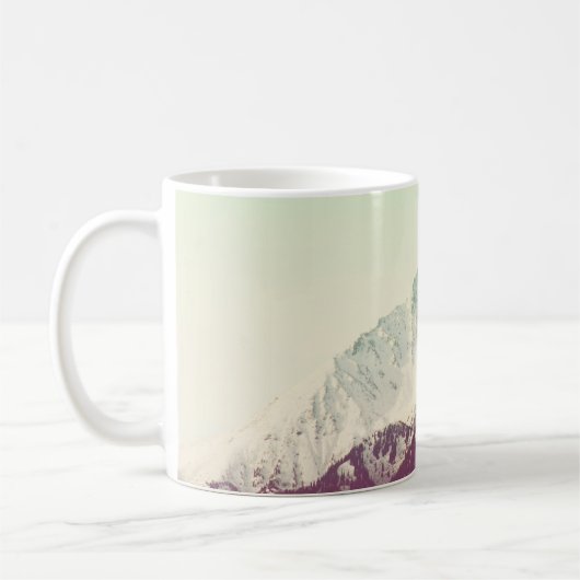冬山頂、ヒップスターヴィンテージフィルタ コーヒーマグカップ (左)