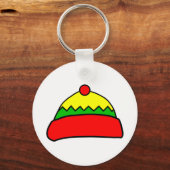 冬帽子 キーホルダー (正面)