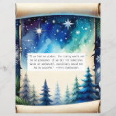 冬引用文ブルースクラップブック紙 (正面)