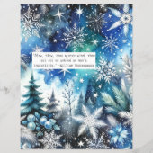 冬引用文ブルースクラップブック紙 (正面)