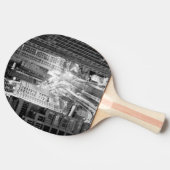 冬後のシカゴのミシガン州の北の道 卓球ラケット (横)