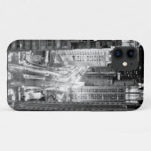 冬後のシカゴのミシガン州の北の道 Case-Mate iPhoneケース (裏面(横))