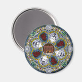 冬新しい磁石 マグネット (正面/裏面)