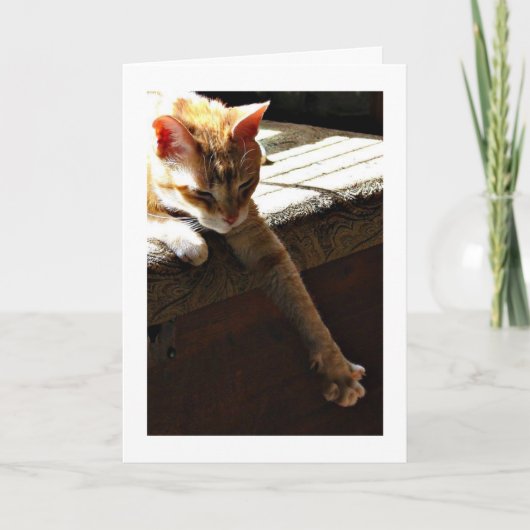 "冬日光" カード (正面)