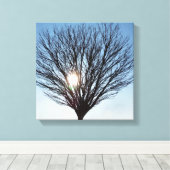 冬日 キャンバスプリント (インサイチュ (ウッドフロア))