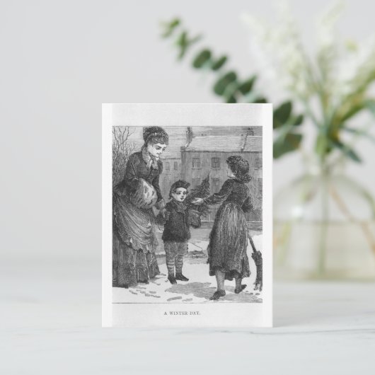 冬日 ポストカード (スタンド正面)