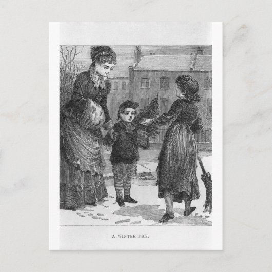 冬日 ポストカード (正面)