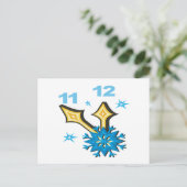 冬時計 ポストカード (スタンド正面)