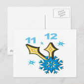 冬時計 ポストカード (正面/裏面)