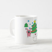 冬時間Rollysのマグ コーヒーマグカップ (正面左)