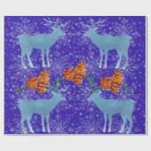 冬景色 ラッピングペーパー (フラット)