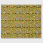 冬景色 ラッピングペーパー (フラット)