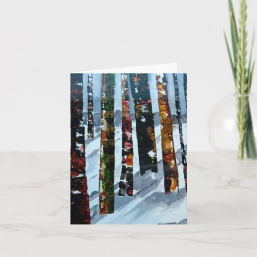 冬木ノートカ空白のード カード (正面)