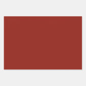 冬木赤白黒雪包み紙S ラッピングペーパーシート (正面2)