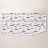 冬木風呂タオル バスタオル (バスタオル)