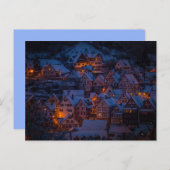 冬村はがき ポストカード (正面/裏面)