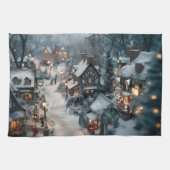 冬村 キッチンタオル (横)