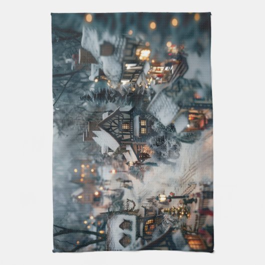 冬村 キッチンタオル (縦)