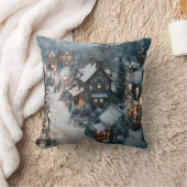 冬村 クッション (ブランケット)