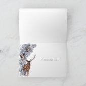 冬松林造水図 カード (内部)