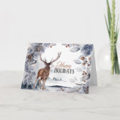 冬松林造水図 カード (正面)