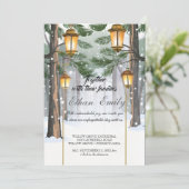 冬松素朴植物学結婚院 招待状 (スタンド正面)