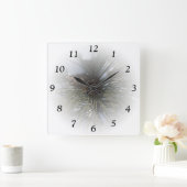 冬松 スクエア壁時計 (ホーム)