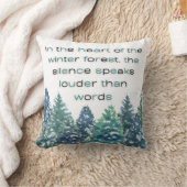 冬林のハートで クッション (ブランケット)