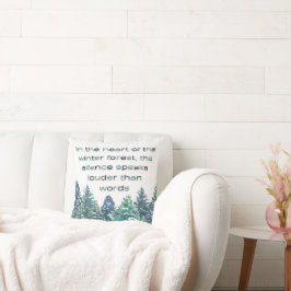 冬林のハートで クッション