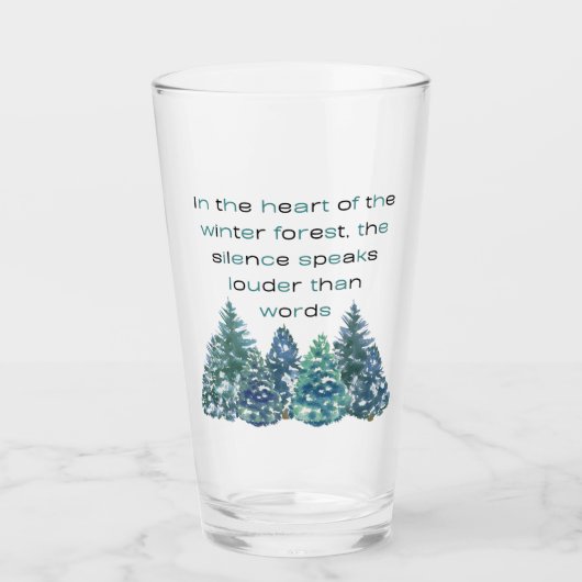 冬林のハートで タンブラーグラス (正面)