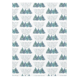 冬林のハートで テーブルクロス