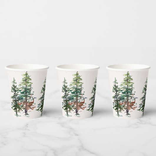 冬林の木 紙コップ (複数)