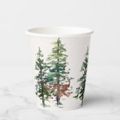 冬林の木 紙コップ (正面)