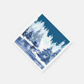 冬林の風景 スタンダードカクテルナプキン (角)