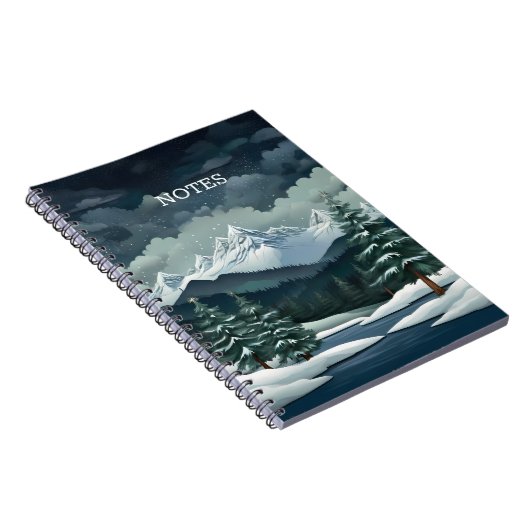 冬林の風景 ノートブック (右側)