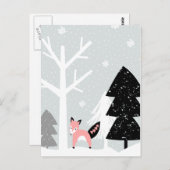 冬林の風景 ポストカード (正面/裏面)