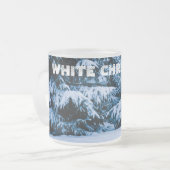 冬林クリスマスツリー フロストグラスマグカップ (正面左)