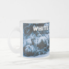 冬林クリスマスツリー フロストグラスマグカップ