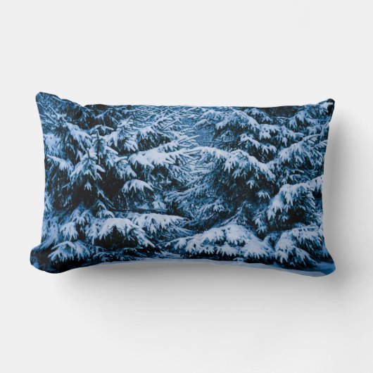 冬林クリスマスツリー ランバークッション (正面)