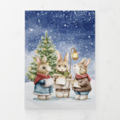 冬林ストーリーブックアニマルズトリフォールドカード 三つ折りカード (カバー)