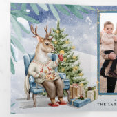 冬林ストーリーブックアニマルズトリフォールドカード 三つ折りカード (内部最初)