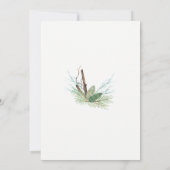 冬林ホリデーファミリー懇親会パーティー 招待状 (裏面)