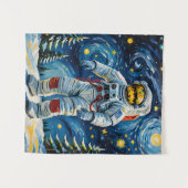 冬林宇宙飛行士 タペストリー (正面(横))