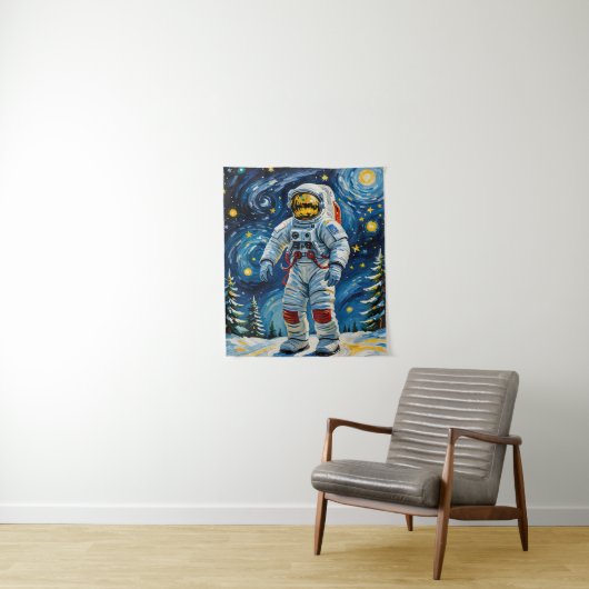 冬林宇宙飛行士 タペストリー (インサイチュ)